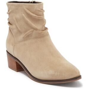 Cole Haan Women Ankle Booties Maple WR 45MM Size US 11B Birch Beige Suede